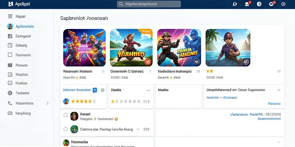 Tampilan antarmuka yang modern dan menarik.