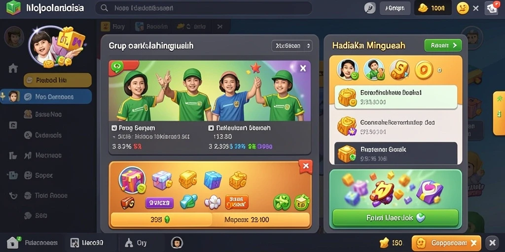 Tampilan antarmuka DEPO89 yang menarik dan user-friendly.
