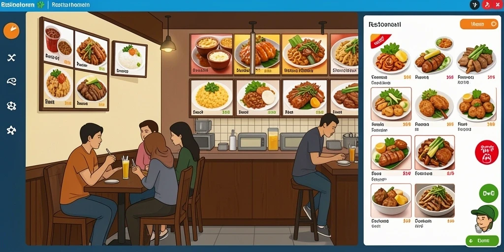 Tampilan antarmuka yang user-friendly.