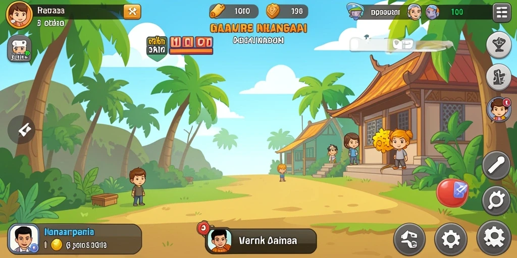 Tampilan awal yang menarik dan user-friendly.