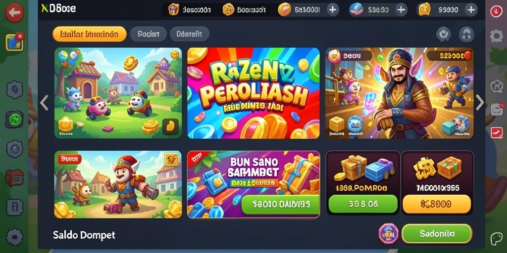 Tampilan antarmuka kemudahan navigasi.