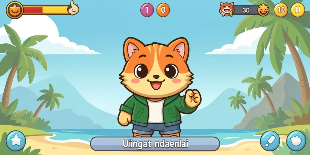 Screenshot menunjukkan grafis slot yang memukau.