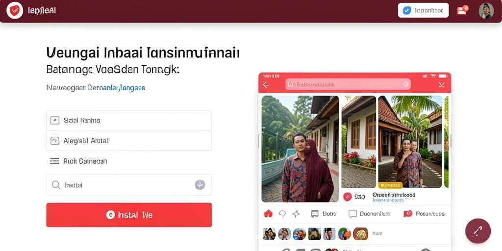 Tampilan antarmuka yang bersih dan menarik.